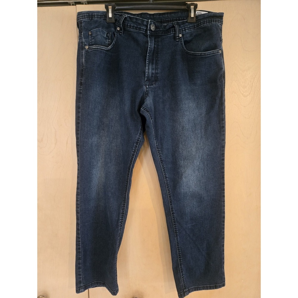 Buffalo David Bitton Axel Slim Stretch Jeans Mens 40x29 Dark Wash Denim